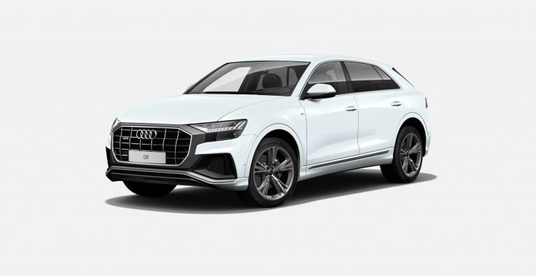 Audi Q8 Glacier White, Metallic 