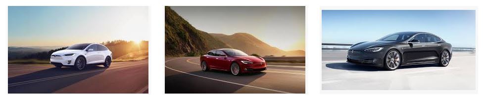 Tesla Cars Color