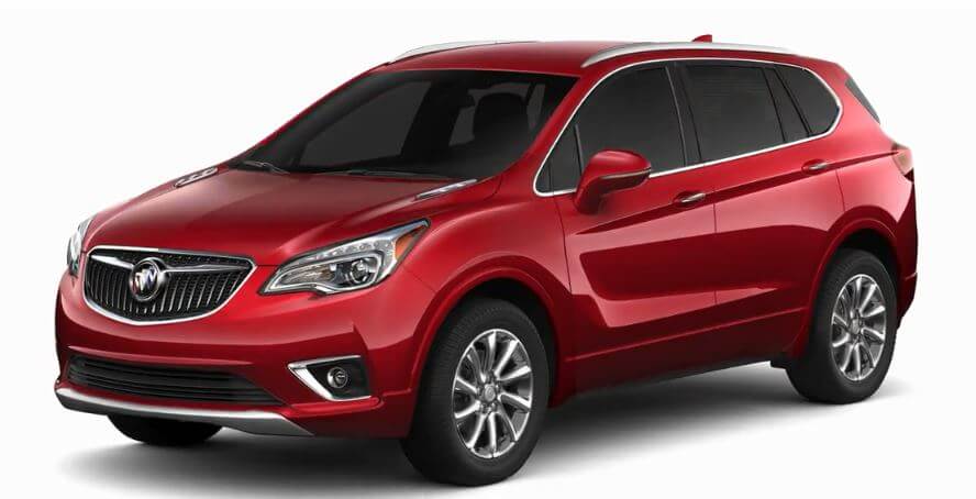Buick Envision Chili Red Metallic