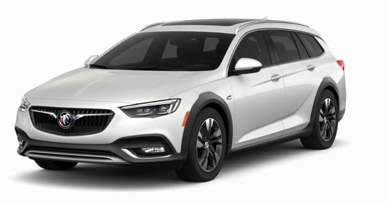 Buick Regal Tourx White Frost Tricoat