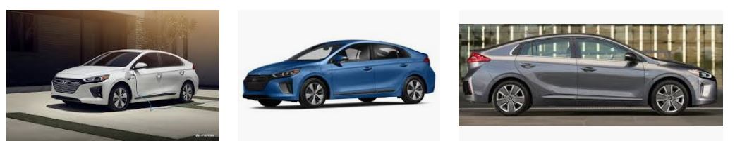 Hyundai ioniq plug in hybrid car colors
