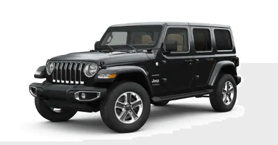 Jeep All New Wrangler Black Clear Coat