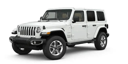 Jeep All New Wrangler Bright White Clear Coat