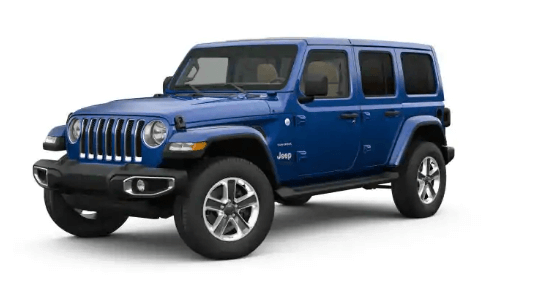Jeep All New Wrangler Ocean Blue Metallic Clear-Coat