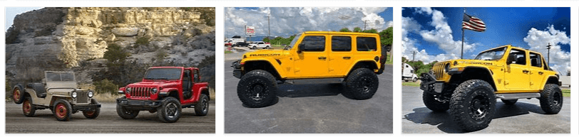 Jeep All New Wrangler colors