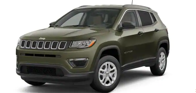 Jeep Compass Olive Green Pearl-Coat