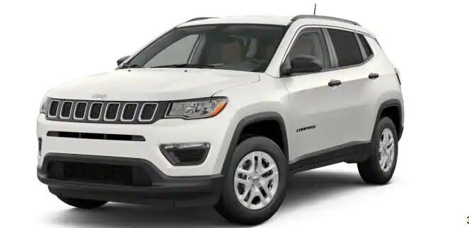 Jeep Compass White Clear-Coat 