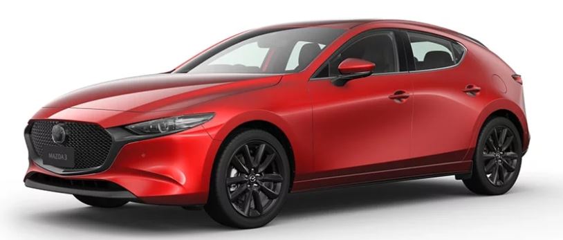 Mazda 3 Soul Red Crystal Metallic
