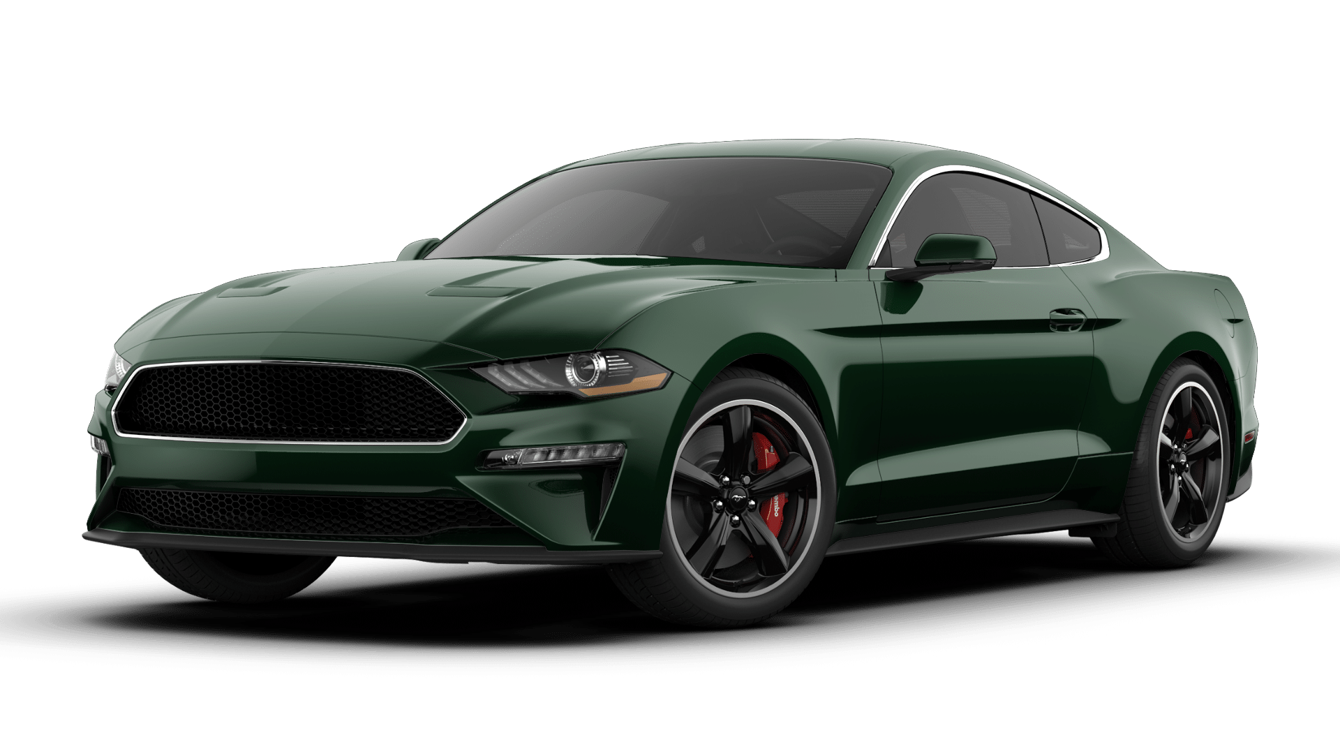 Mustang Bullitt Dark Highland Green