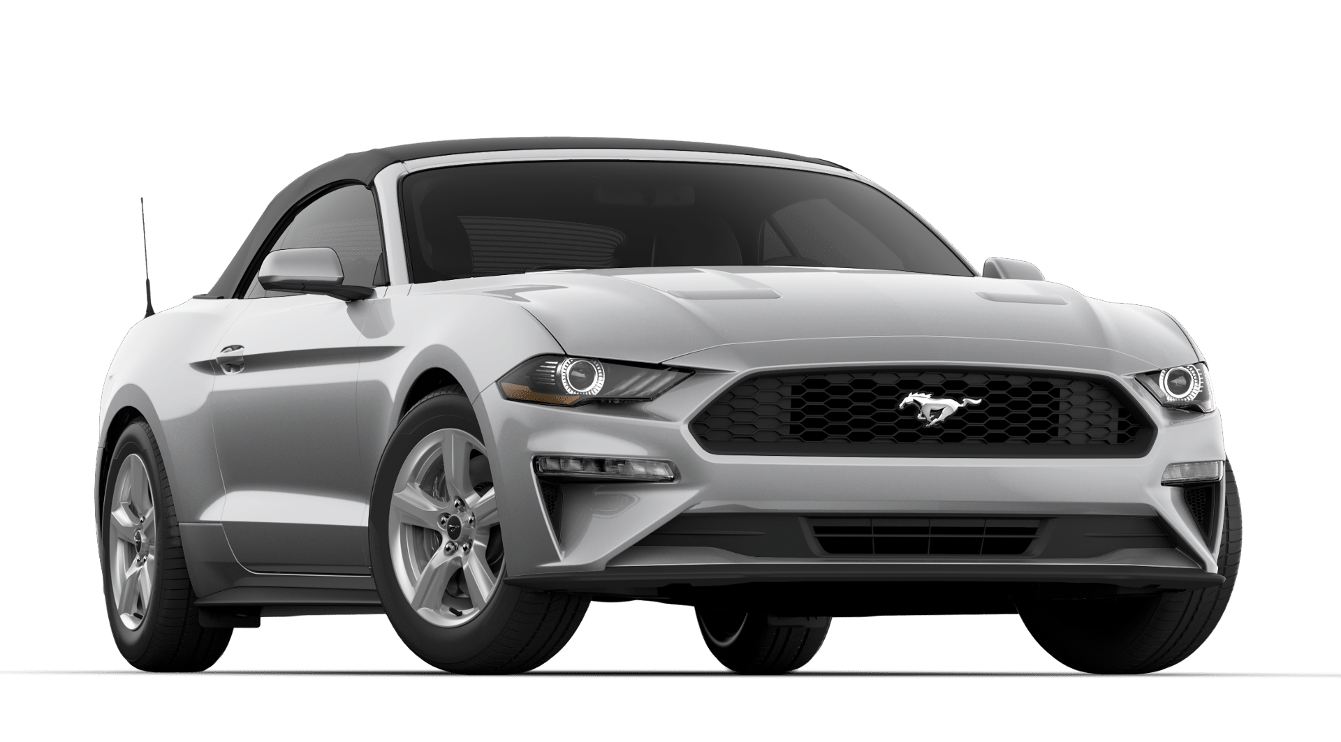 Mustang Ecoboost convertible Ingot Silver