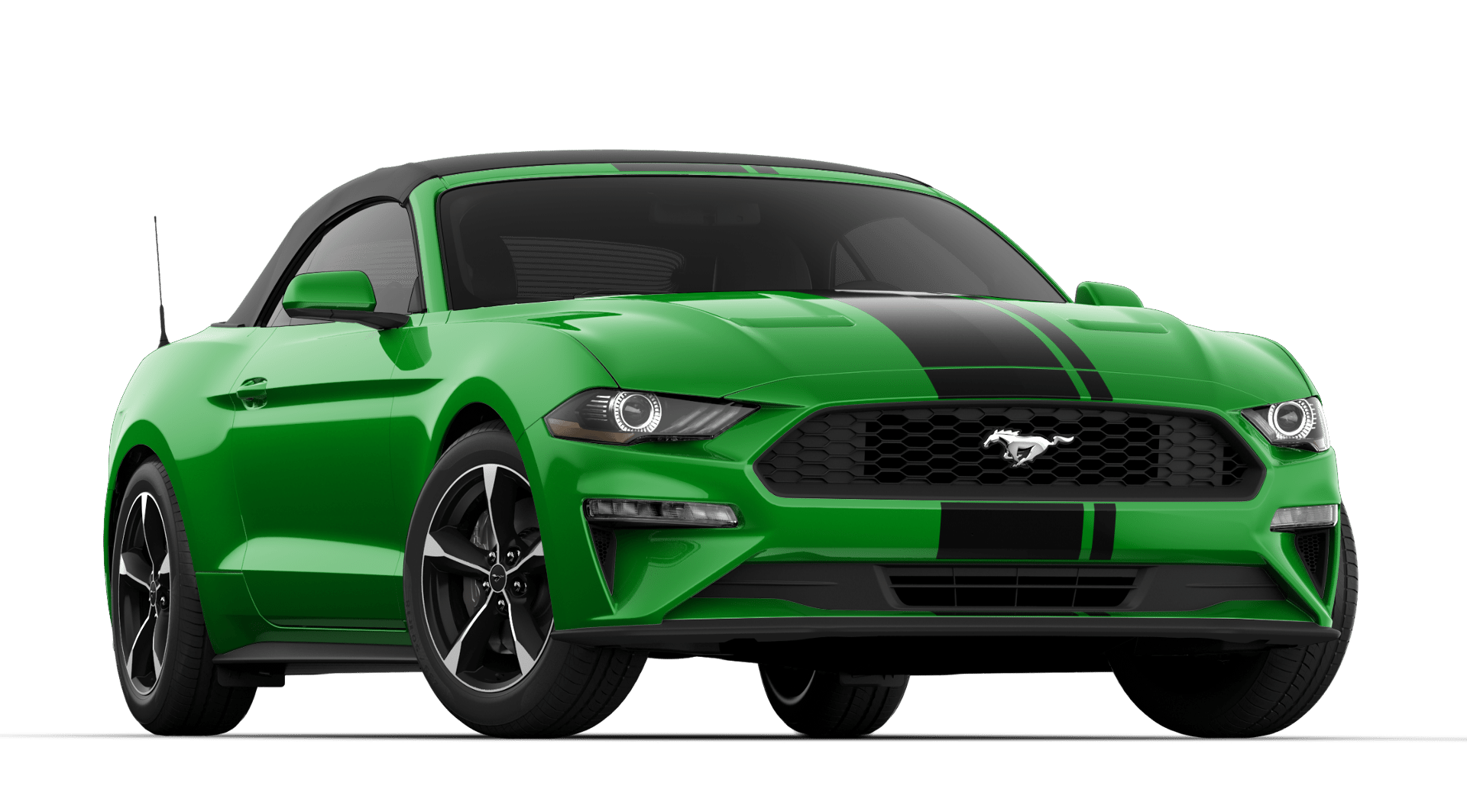 Mustang Ecoboost convertible Need for Green