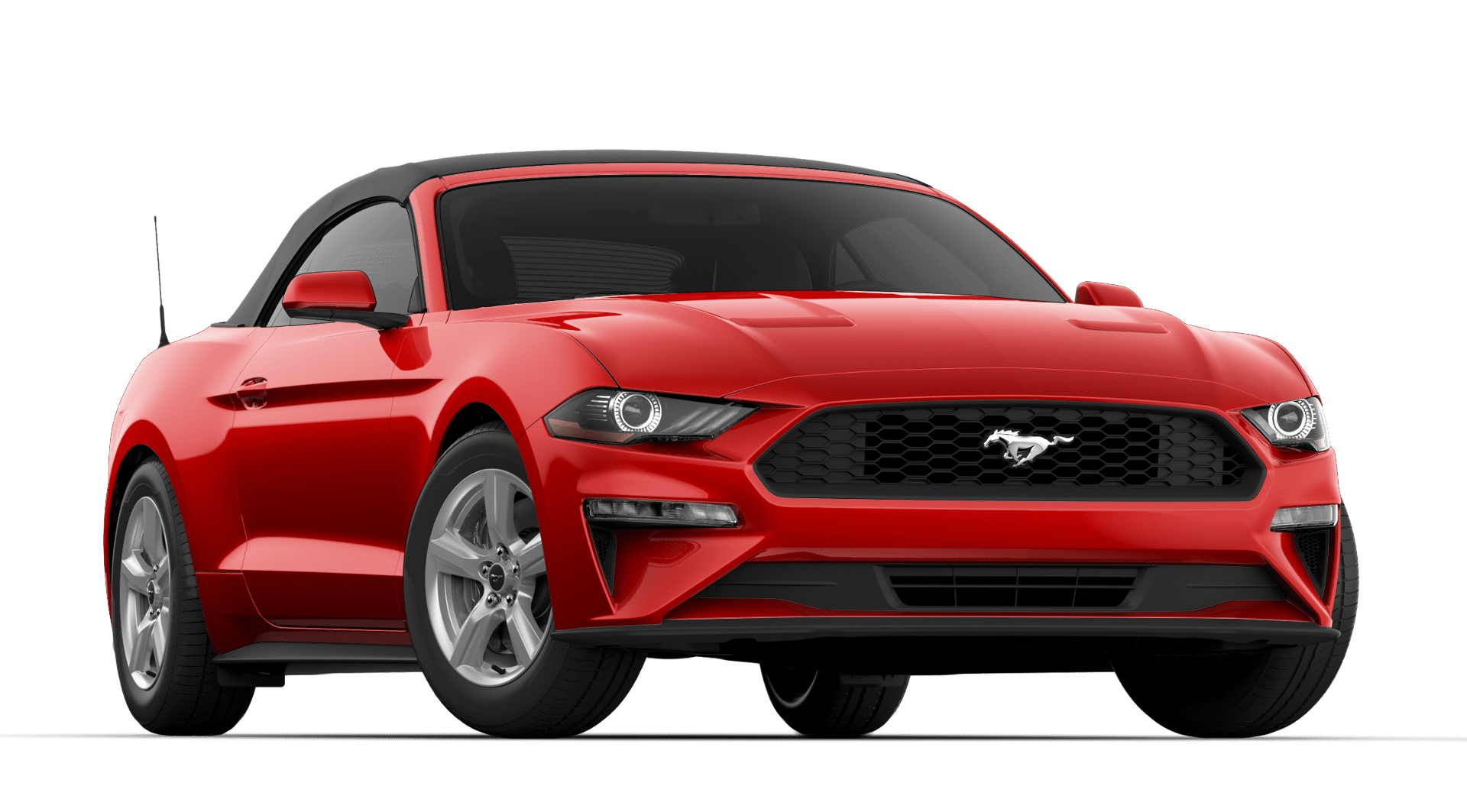 Mustang Ecoboost convertible Race Red
