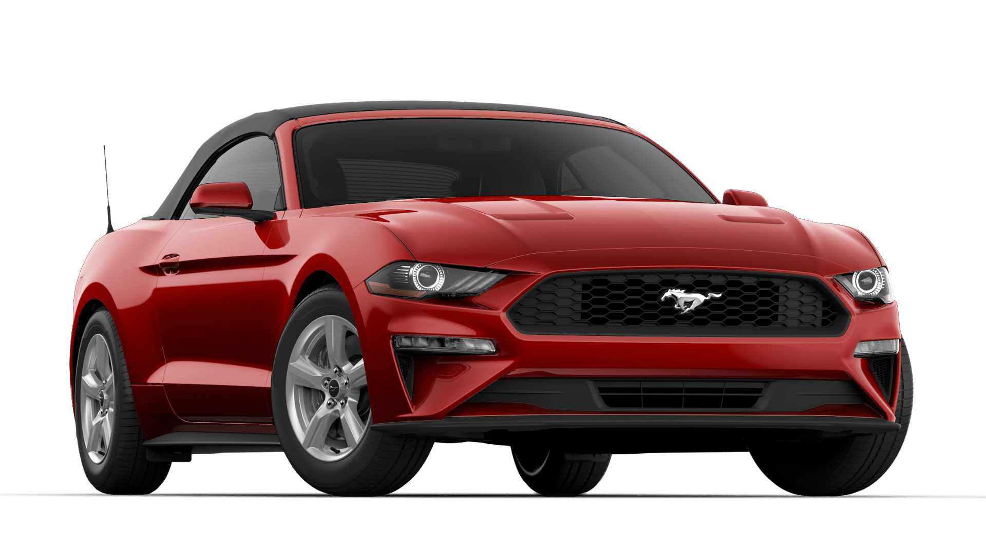 Mustang Ecoboost convertible Ruby Red