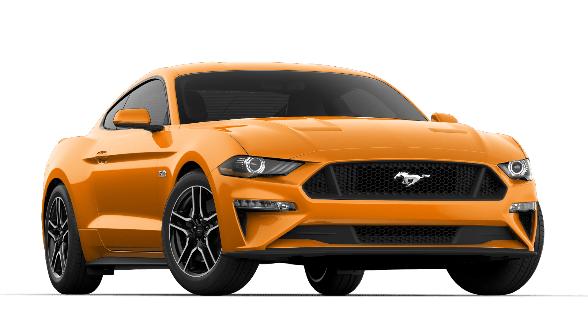 Mustang GT Fastback Orange Fury