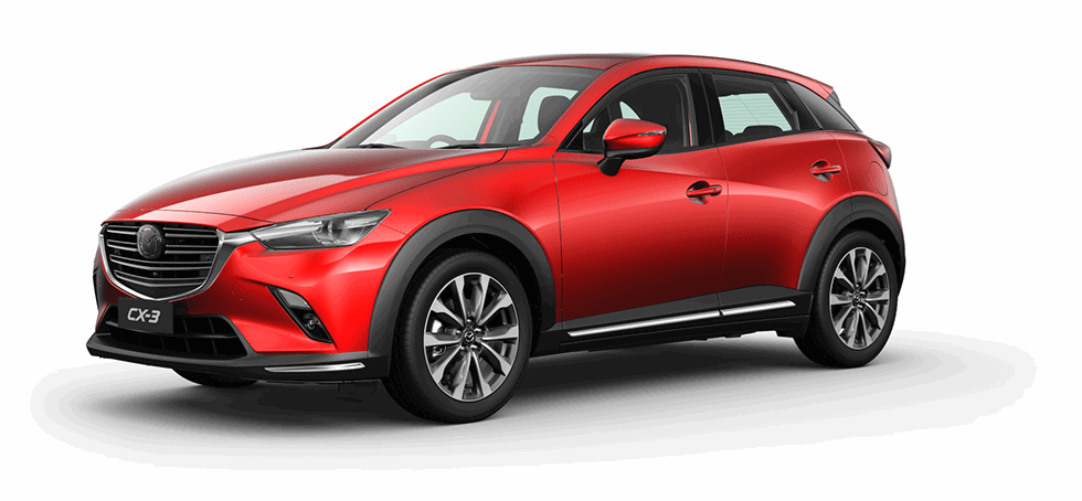 Mazda CX-3 Soul Red Crystal Metallic