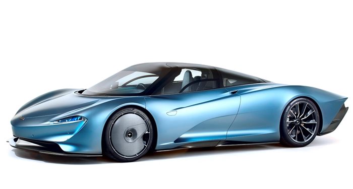 McLaren Speedtail Blue