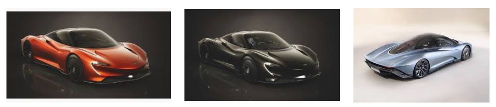 McLaren Speedtail colors