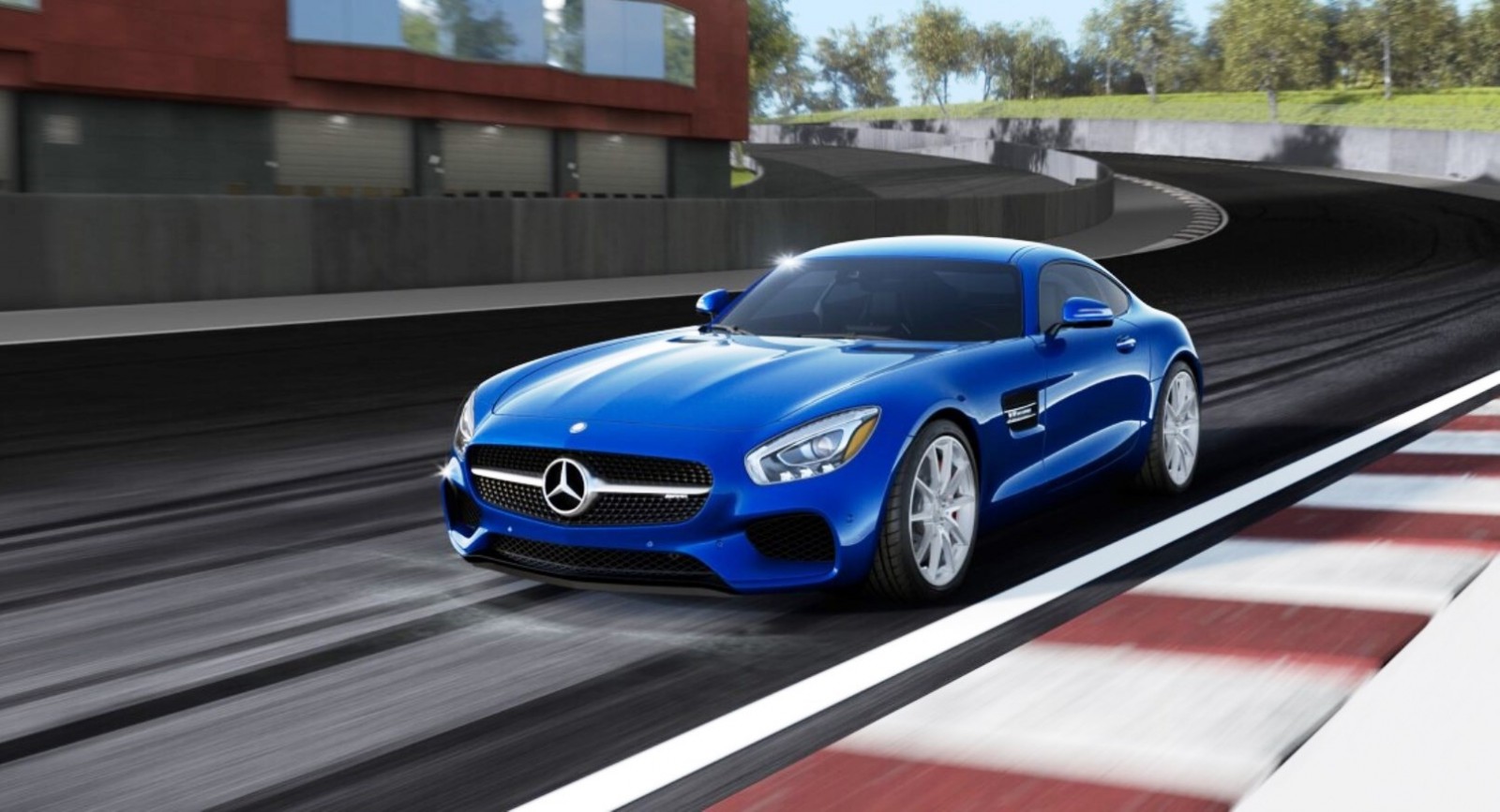 Mercedes-AMG GT S Brilliant Blue Metallic