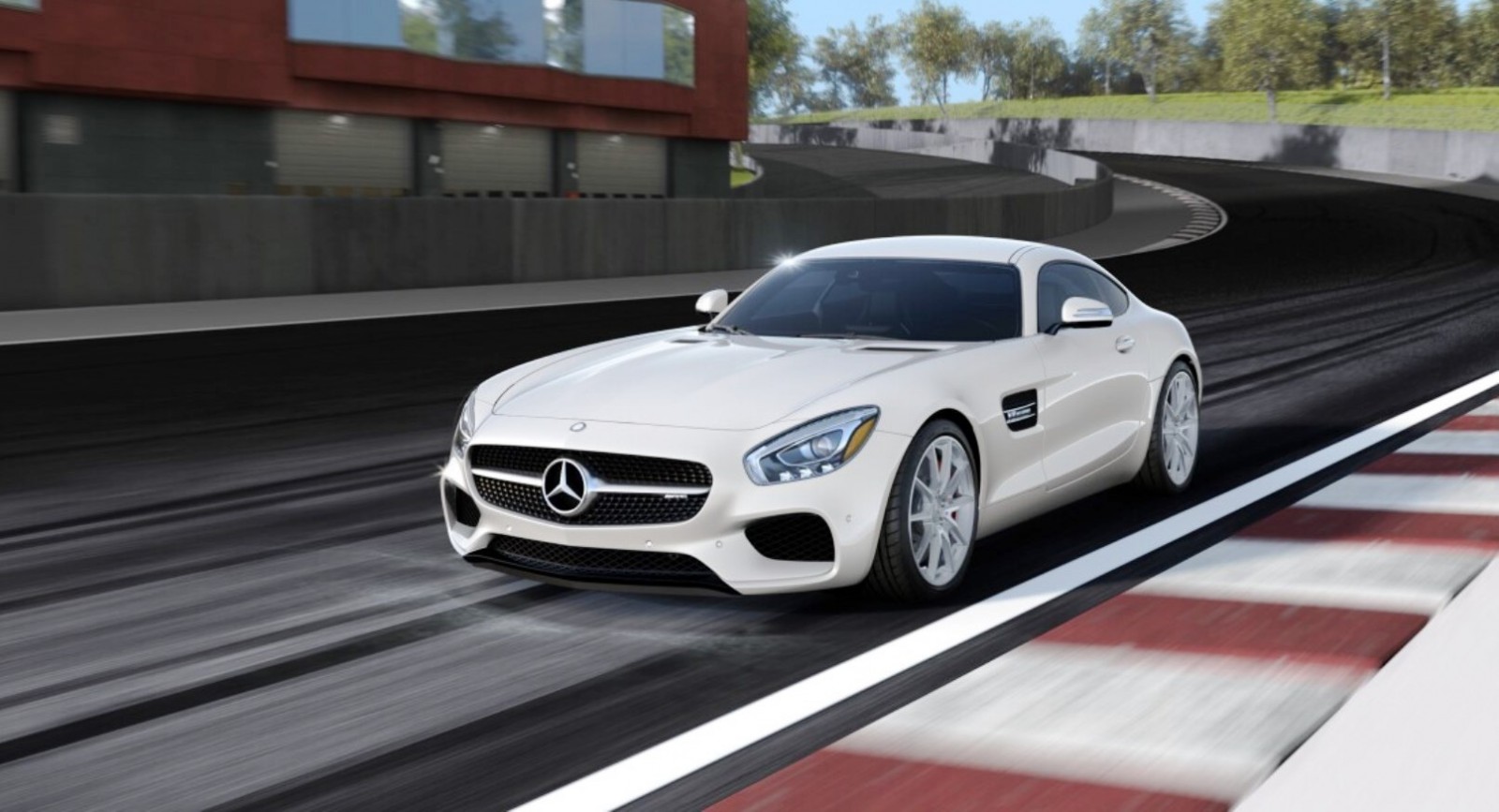 Mercedes-AMG GT S designo Diamond White Metallic