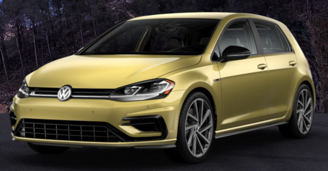 Volkswagen Golf R Futura Yellow Metallic