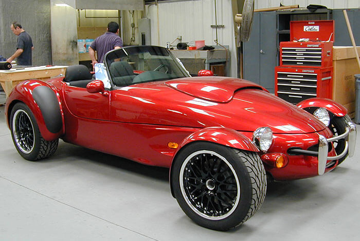 Panoz AIV Roadster Red
