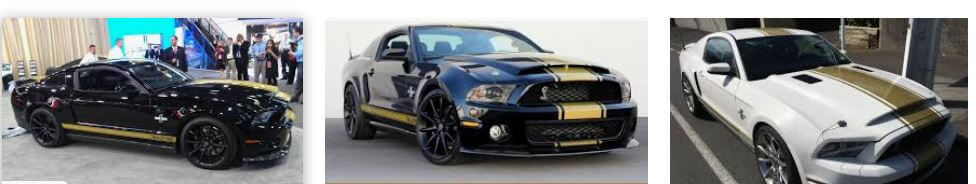Shelby 50TH GT 500KR Colors