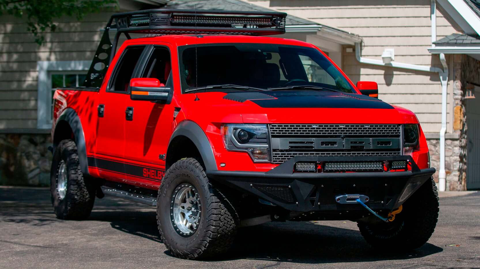 Shelby Raptor Red