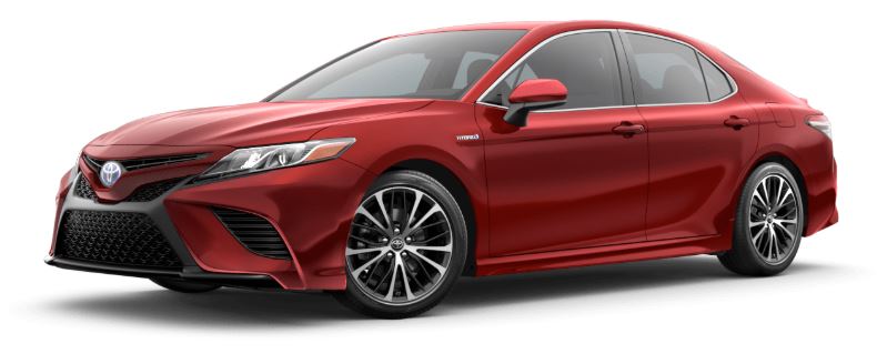 Toyota Camry Hybrid Supersonic Red