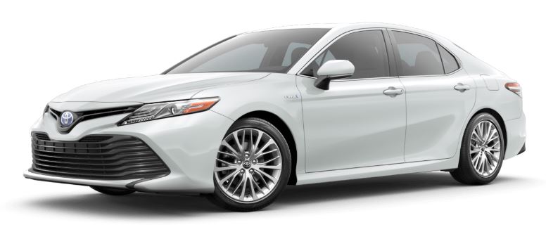 Toyota Camry Hybrid Wind Chill Pearl