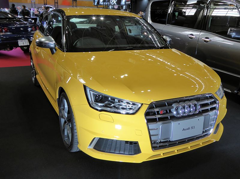 Audi S1 Python Yellow Metallic  Color